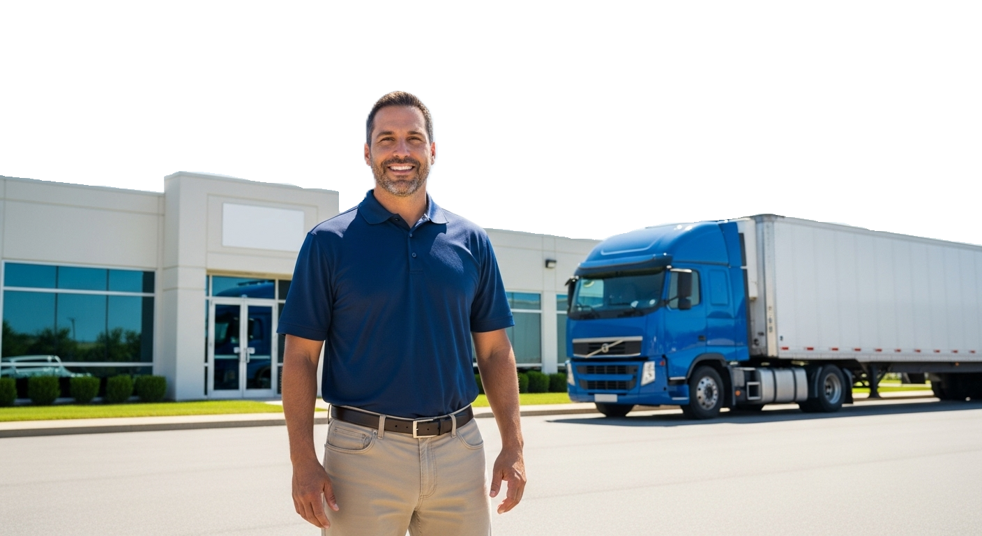 Confident professional